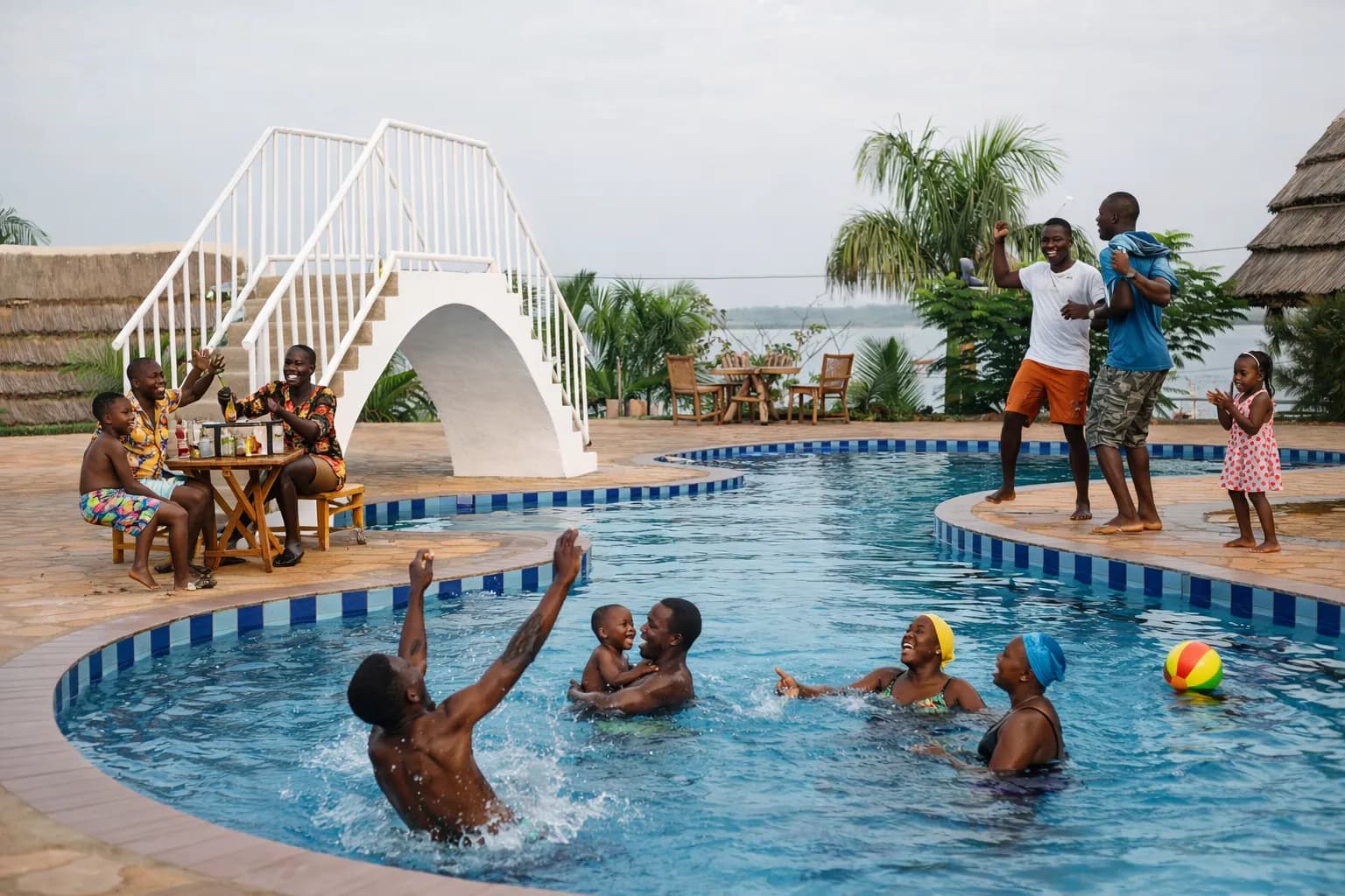 Coconut Beach — poolside fun