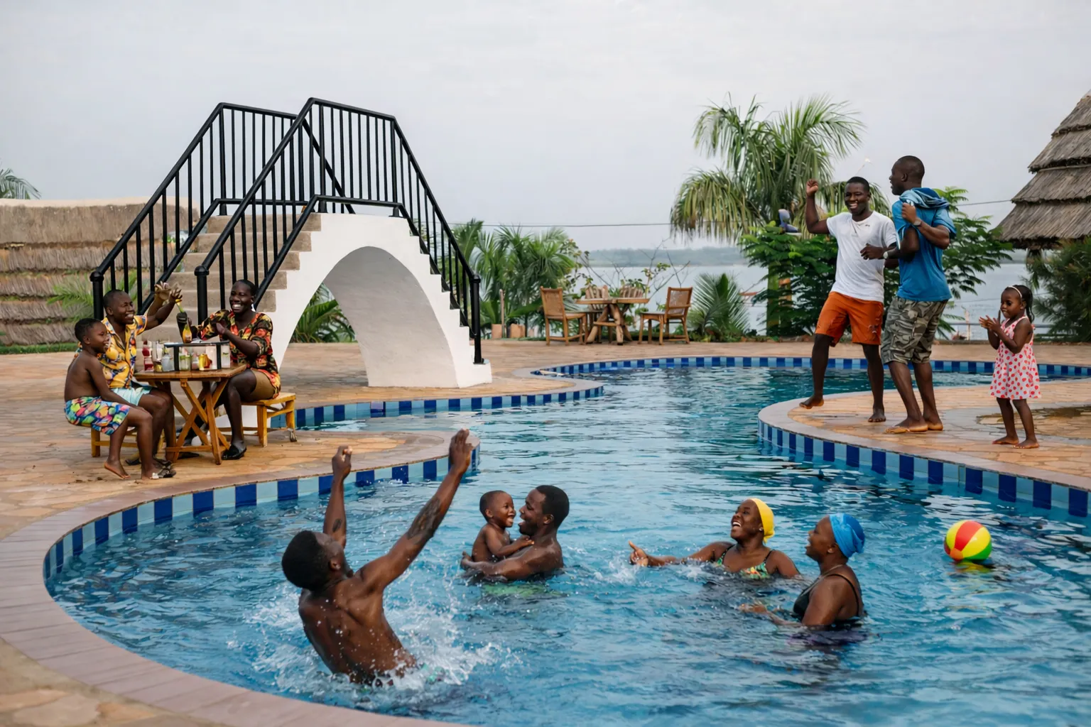 Coconut Beach — poolside fun