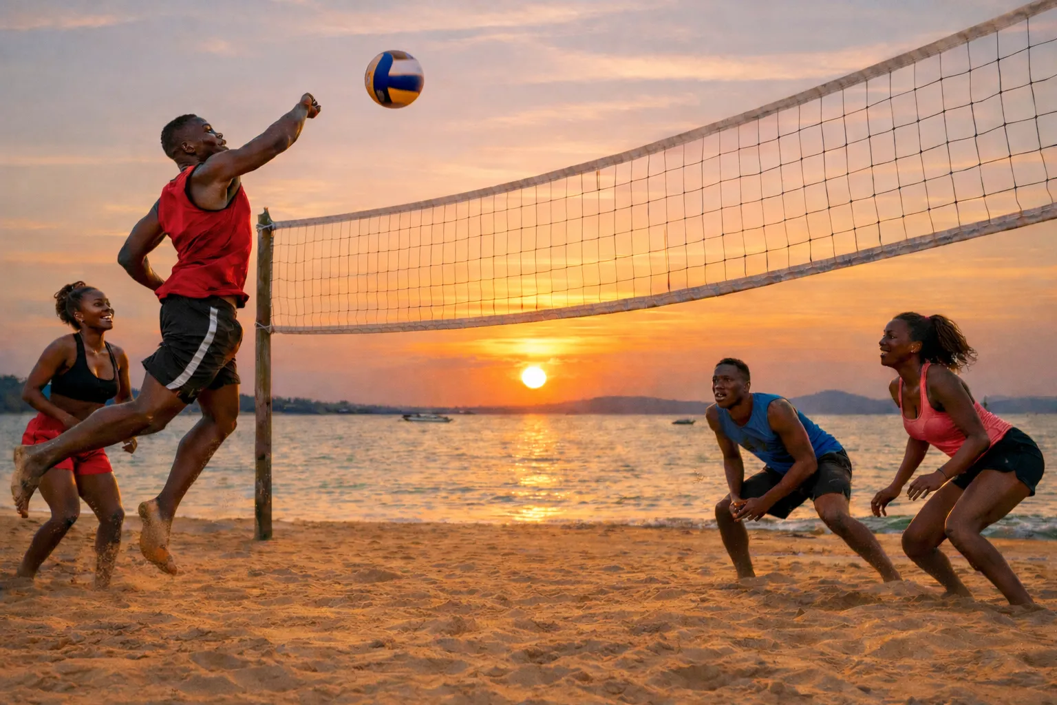 Coconut Beach — volleyball