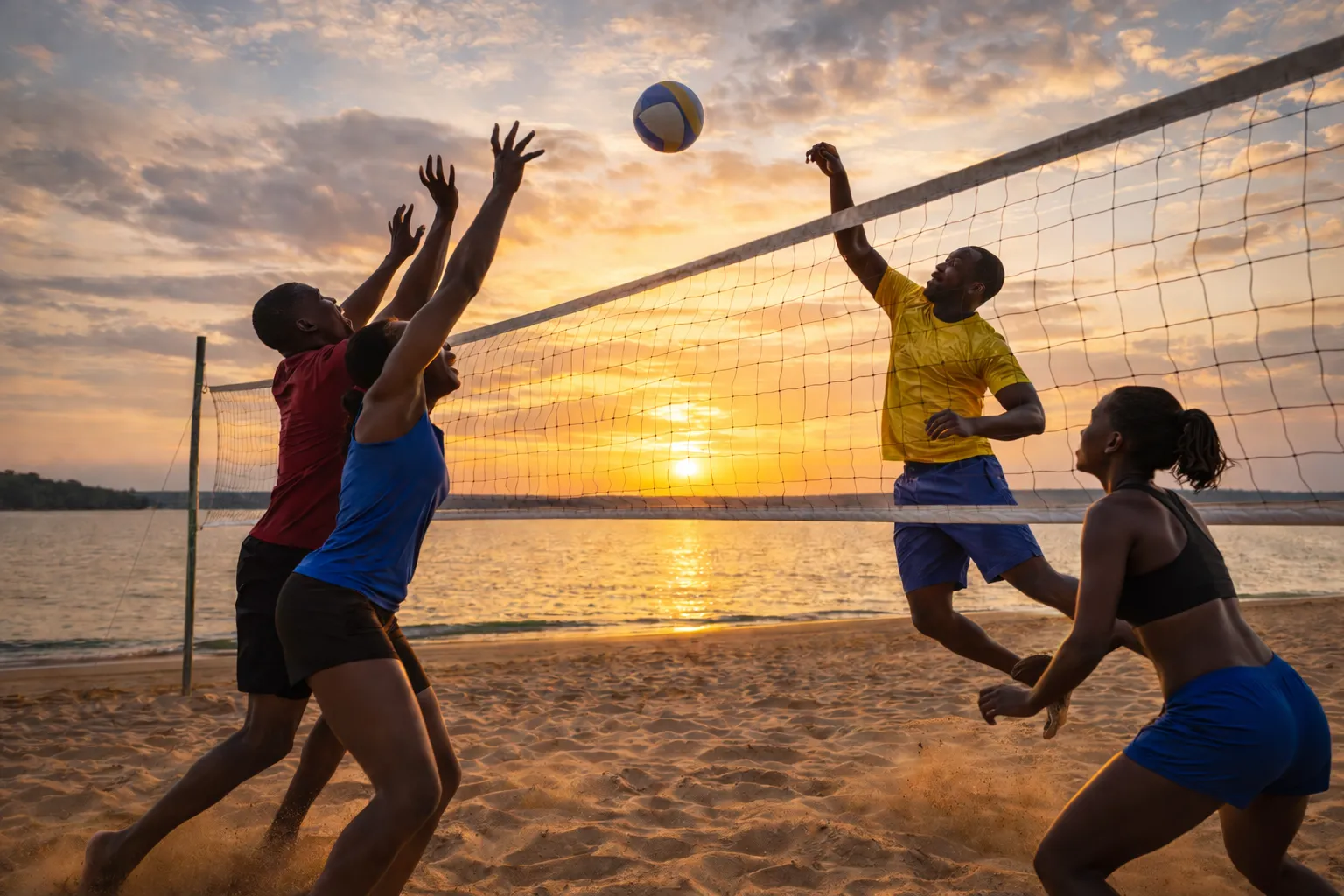Coconut Beach — volleyball
